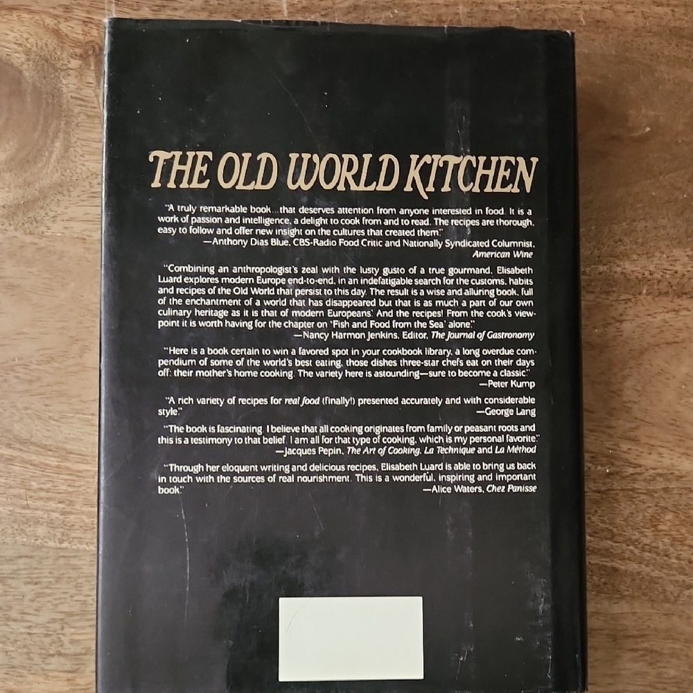 The Old World Kitchen by Elisabeth Luard - Hardcover Cookbook - Picture 4 of 4